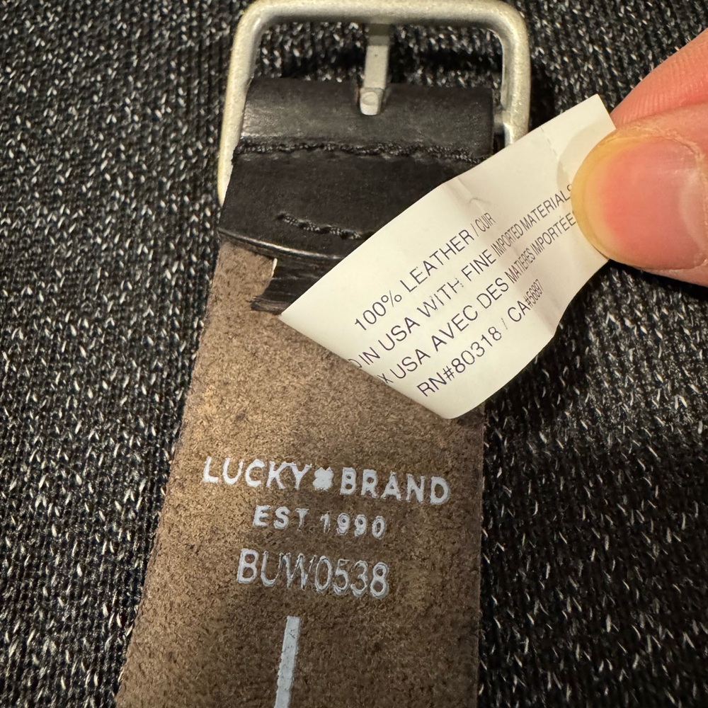 lucky brand belt - Picture 2 of 2